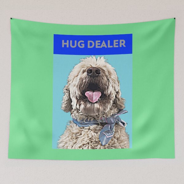 Artikelvorschau, Hug Dealer (Gekritzelhund) entworfen und verkauft von HamiltonmagicTs.