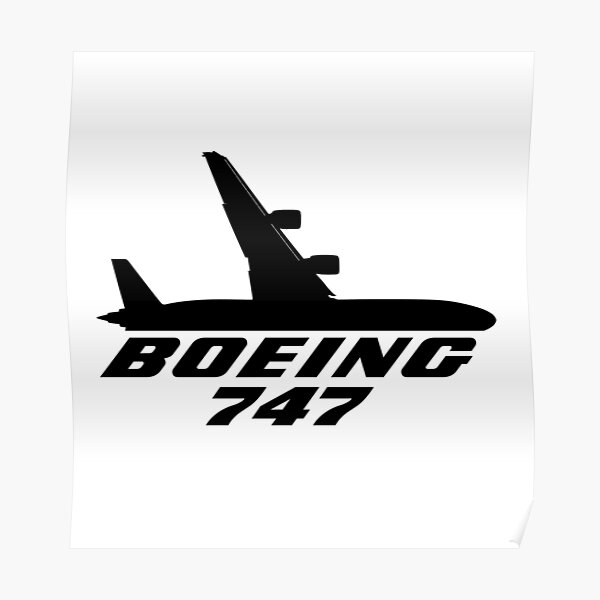 Boeing 747 Poster