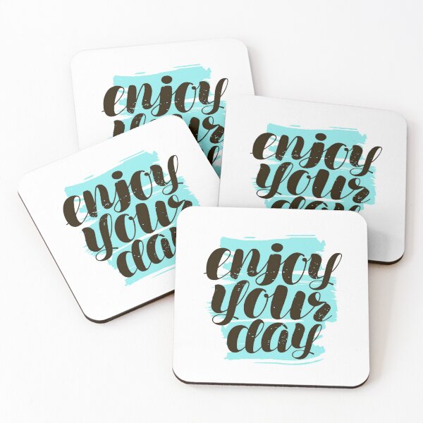 Item preview, Enjoy your day typography good inspirational vibes quote designed and sold by Sovik Goswami.