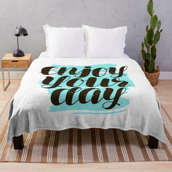 Item preview, Enjoy your day typography good inspirational vibes quote designed and sold by Sovik Goswami.