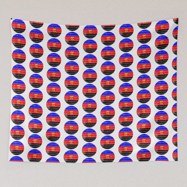 Item preview, Poly Pride Flag Colors Pi Sign Vintage designed and sold by Carl's Clothing.