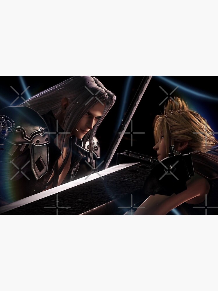 Cloud Vs Sephiroth Final Fantasy Vii Poster For Sale By Superboris Redbubble 1169