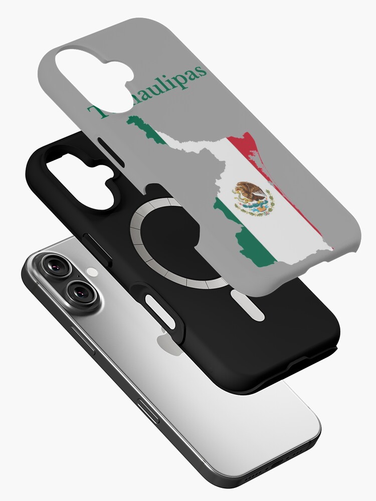 Thumbnail 2 of 4, iPhone Case, Tamaulipas State Map, Mexico. designed and sold by marosharaf.