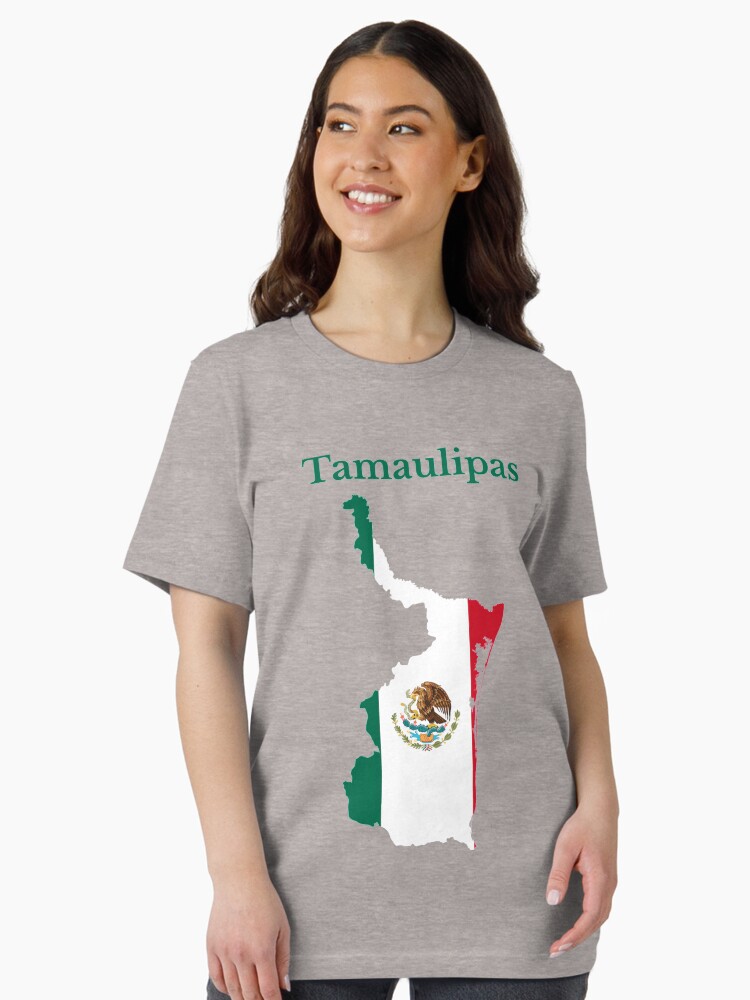 Thumbnail 2 of 7, Essential T-Shirt, Tamaulipas State Map, Mexico. designed and sold by marosharaf.