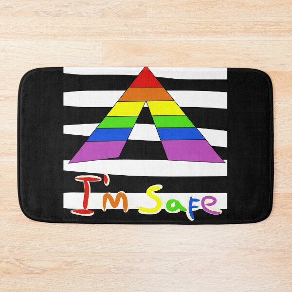Item preview, I'm Safe Ally Flag designed and sold by MagicGnome47.