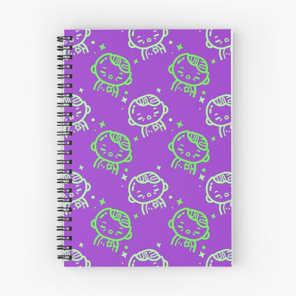Item preview, Happy Halloween Holiday | Scary Green Zombie Line Art Cartoon Pattern designed and sold by Ainbowz-Artwork.