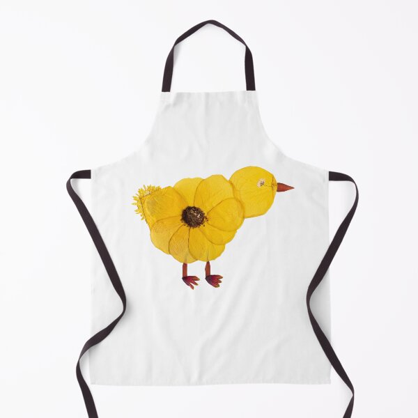 Item preview, Pressed Flower Baby Chick Design, Chicken Art, Pressed Flowers designed and sold by PressedbyHNL.