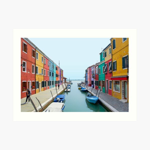 Burano Art Print