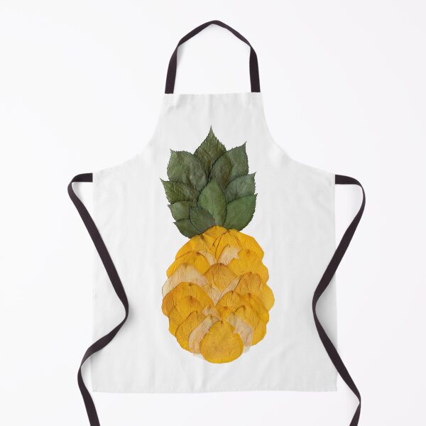 Item preview, Pressed Flower Pineapple Design, Pineapple Art, Pressed Flowers designed and sold by PressedbyHNL.