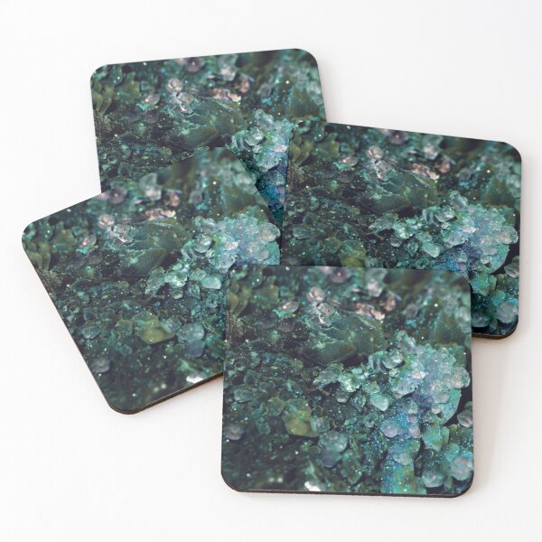 Item preview, Iridescent natural tructured geometric Calcite crystals. designed and sold by FENIO.