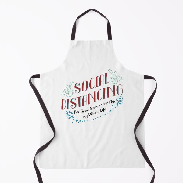 Item preview, Social Distancing Training Quarantine Mask At Home designed and sold by Two Left Hands Design.