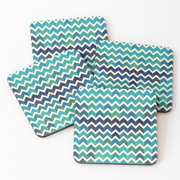 Artikelvorschau, Watercolor Chevron Pattern IV entworfen und verkauft von Amir Faysal.
