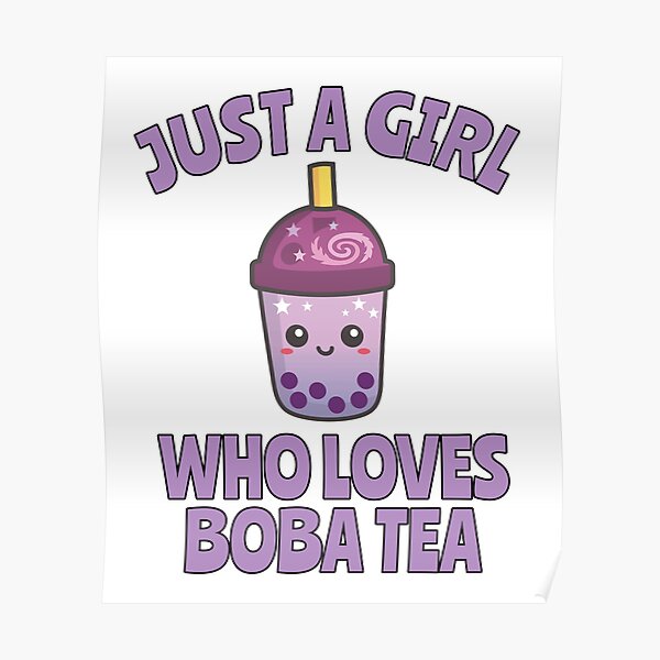 Asian Boba Girl Posters | Redbubble