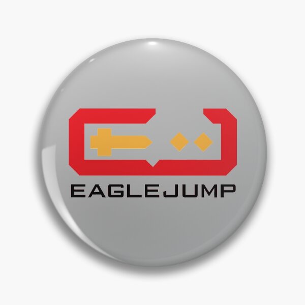 Item preview, Eagle Jump - Black - Corner Print designed and sold by supanerd01.