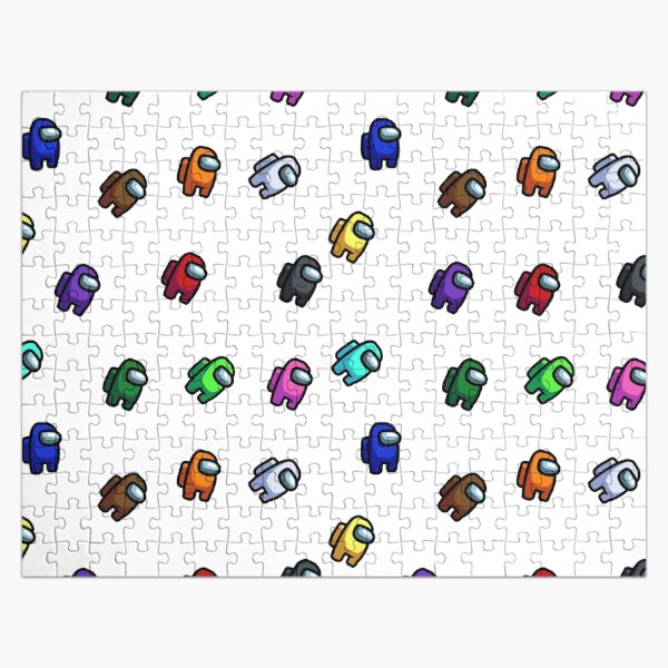 Among Us Pattern Jigsaw Puzzle