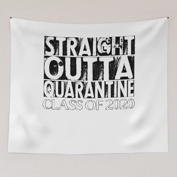 Item preview, Straight Outta Origin Quarantine Mask Hygiene designed and sold by Two Left Hands Design.