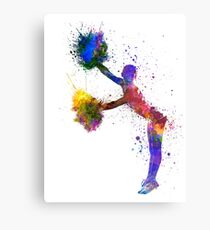 young woman cheerleader 07 Metal Print