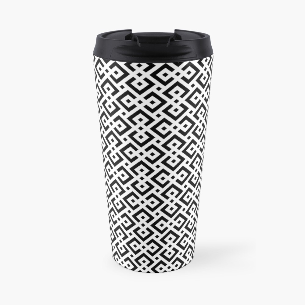 Trendy abstract Travel Mug