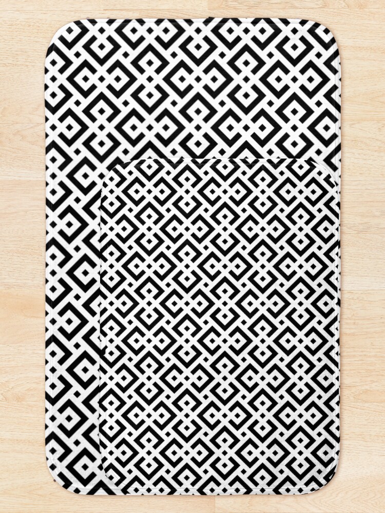 Alternate view of Trendy abstract Bath Mat