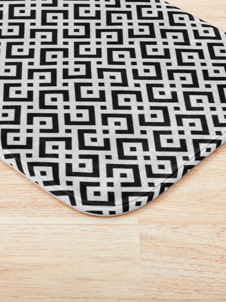 Alternate view of Trendy abstract Bath Mat