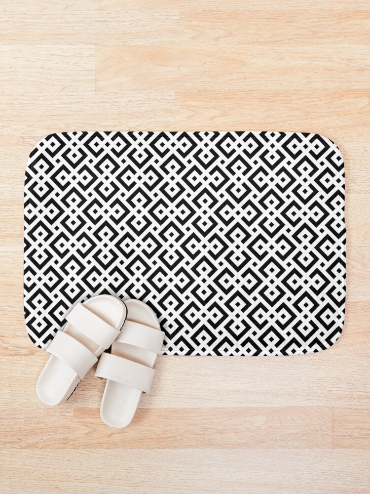 Alternate view of Trendy abstract Bath Mat