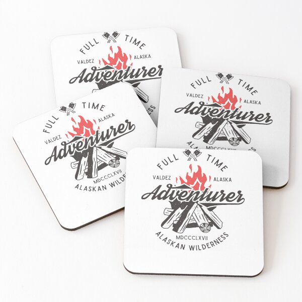 Item preview, Alaska Is Calling Outdoor Adventure Nature Forest designed and sold by Two Left Hands Design.