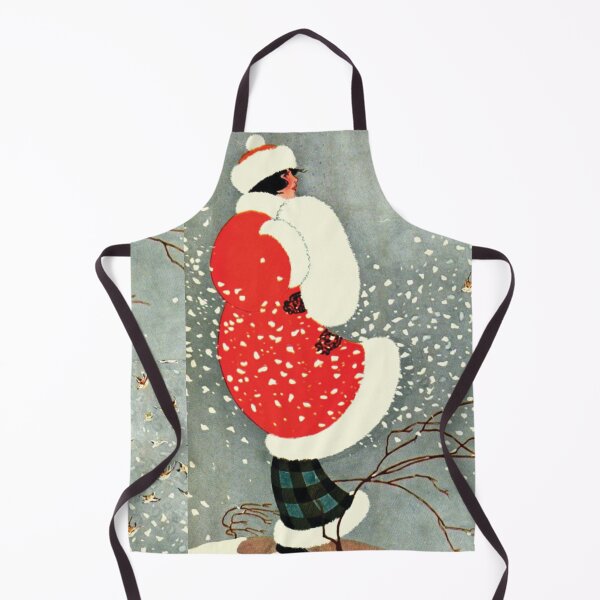 Item preview, Snow Buntings Snow Birds Winter Illustration designed and sold by DeeElle.