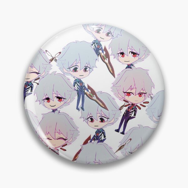 Item preview, NGE! Q Kaworu with Lance of Cassius! designed and sold by angsty-angst.