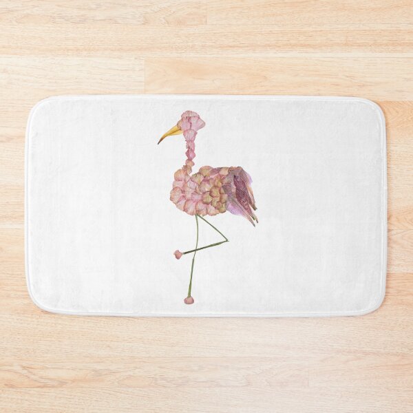 Item preview, Pressed Flower Flamingo Design, Flamingo Art, Pressed Flowers designed and sold by PressedbyHNL.