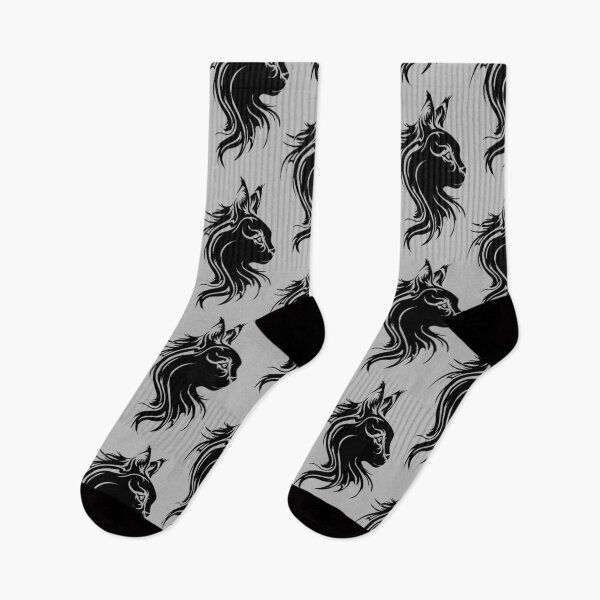 Aperçu de l'œuvre Conception de chat tribal créée et vendue par The Merch.