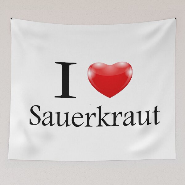 Item preview, I love Sauerkraut designed and sold by Patrick Khoury.