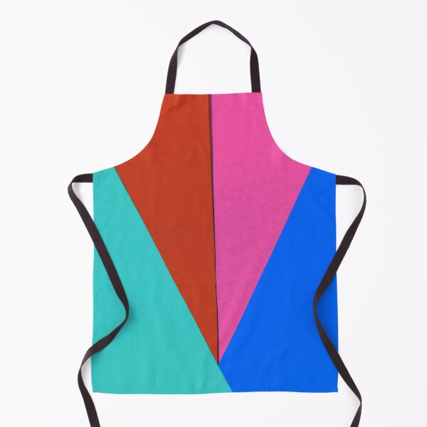 Item preview, Modern Geometric Colorblock in Turquoise, Red, Pink and Royal Blute designed and sold by AlteredAtelier.
