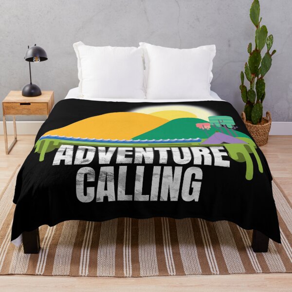 Item preview, Adventure Calling outdoor camping design designed and sold by PlusAdore.