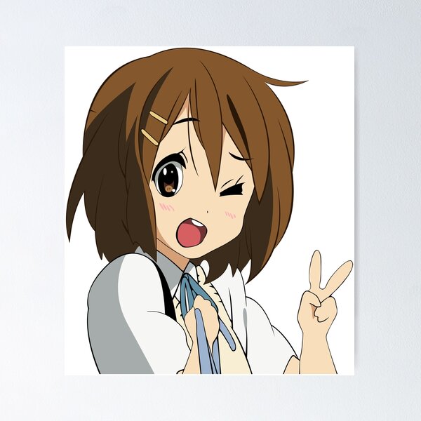 Yui Hirasawa - K-ON! Poster for Sale by Eyes-Up