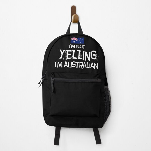 Item preview, I'm not yelling, I'm Australian With the flag of Australia designed and sold by obedtheartist.