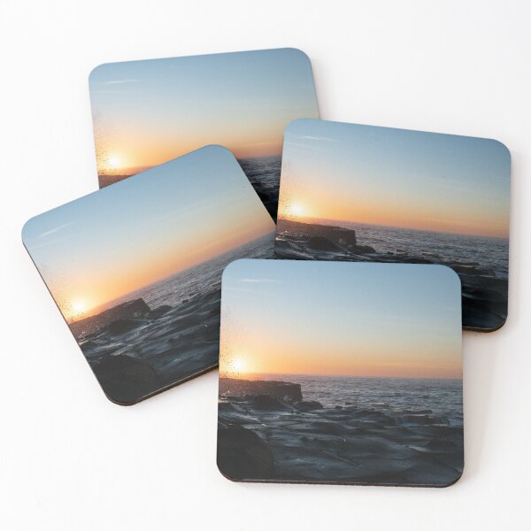 Item preview, Sunrise on the Rocks at North Avoca Beach NSW Central Coast of Australia designed and sold by suziq1962.