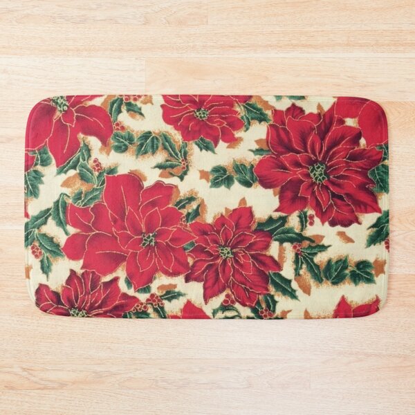 Item preview, Poinsettia Design for Pillowcases, Curtains,Tablecloths, and many others that is perfect for your home. designed and sold by findsbyjune374.
