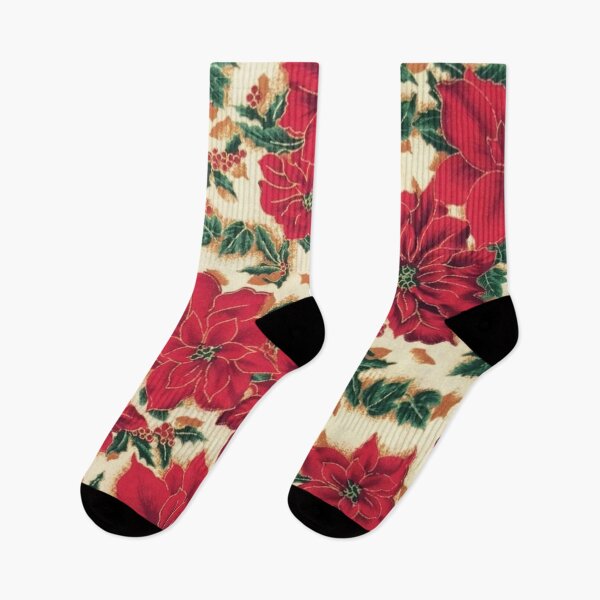 Item preview, Poinsettia Design for Pillowcases, Curtains,Tablecloths, and many others that is perfect for your home. designed and sold by findsbyjune374.