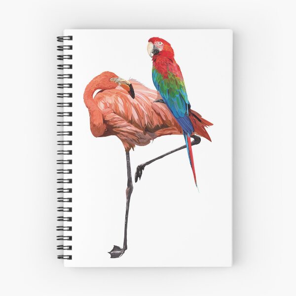 Item preview, Flamenco y guacamayo designed and sold by obscurite.