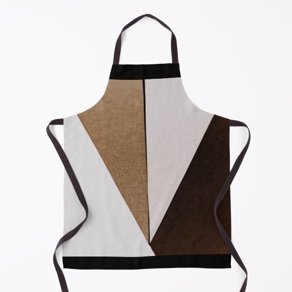 Item preview, Modern Geometric Colorblock in Browns, Black and White designed and sold by AlteredAtelier.