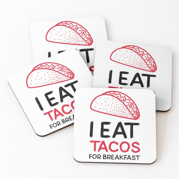 Item preview, TACOS, Mexican Food: I Eat Tacos For Breakfast designed and sold by NostalgicLatin.