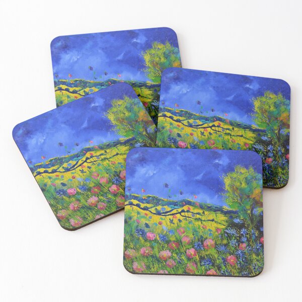 Item preview, Pink wild flowers designed and sold by calimero.