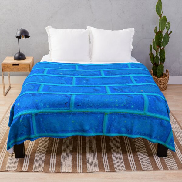 Item preview, Blue Brick Wall Pattern designed and sold by AraljanFusion.