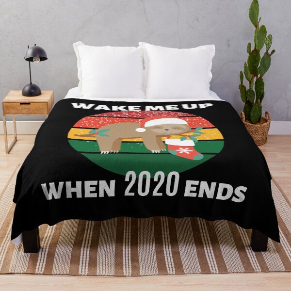 Item preview, Wake Me Up When 2020 Ends Sloth designed and sold by DawnGCo.