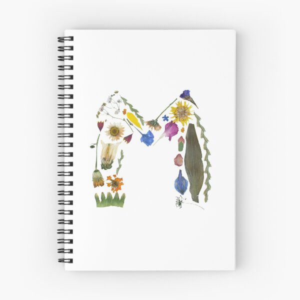 Item preview, Copy of Pressed Flower Letter M Design, Letter M Art, Pressed Flowers designed and sold by PressedbyHNL.