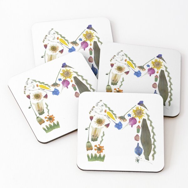 Item preview, Copy of Pressed Flower Letter M Design, Letter M Art, Pressed Flowers designed and sold by PressedbyHNL.