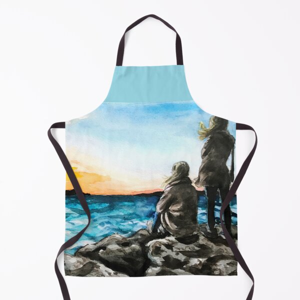 Item preview, Sunrise in France Watercolor  designed and sold by Lady-Lilac.