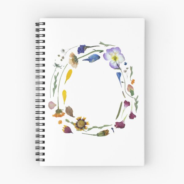 Item preview, Pressed Flower Letter O Design, Letter O Art, Pressed Flowers designed and sold by PressedbyHNL.