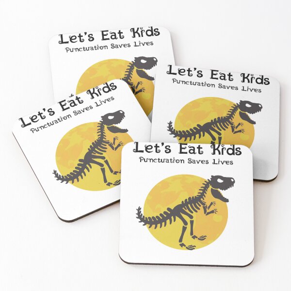 Item preview, Let's Eat Kids Punctuation Saves Lives Grammar T Shirt designed and sold by Style2Vie.