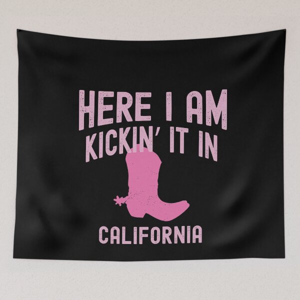 Item preview, Kicking It In California - Cowgirl Western Rodeo Boots designed and sold by LushCatDesign.